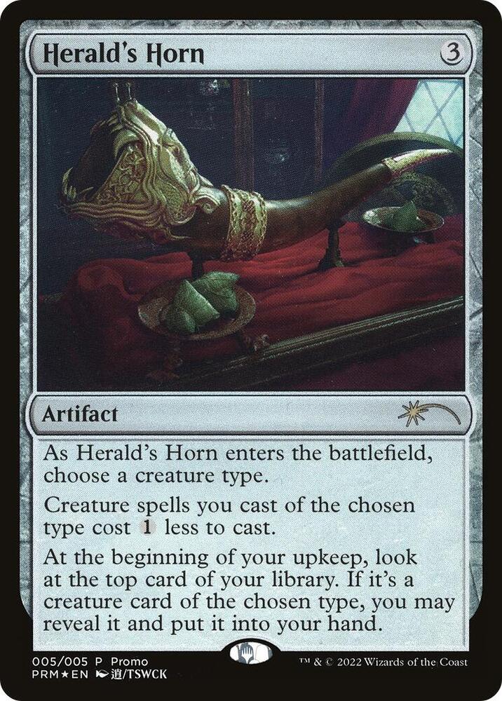 Heralds Horn Year of the Tiger 2022 5/5 (Unique and Miscellaneous Promos)  - Foil | Good Games Morley