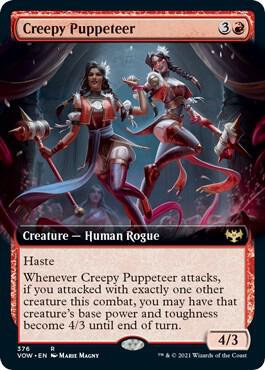 Creepy Puppeteer Extended Art 376/277 (Innistrad: Crimson Vow)  - Foil | Good Games Morley