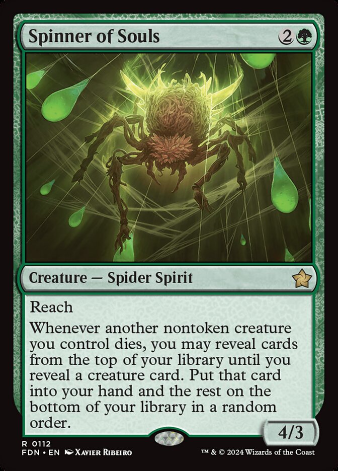 Spinner of Souls 112 (Foundations)  - Foil | Good Games Morley