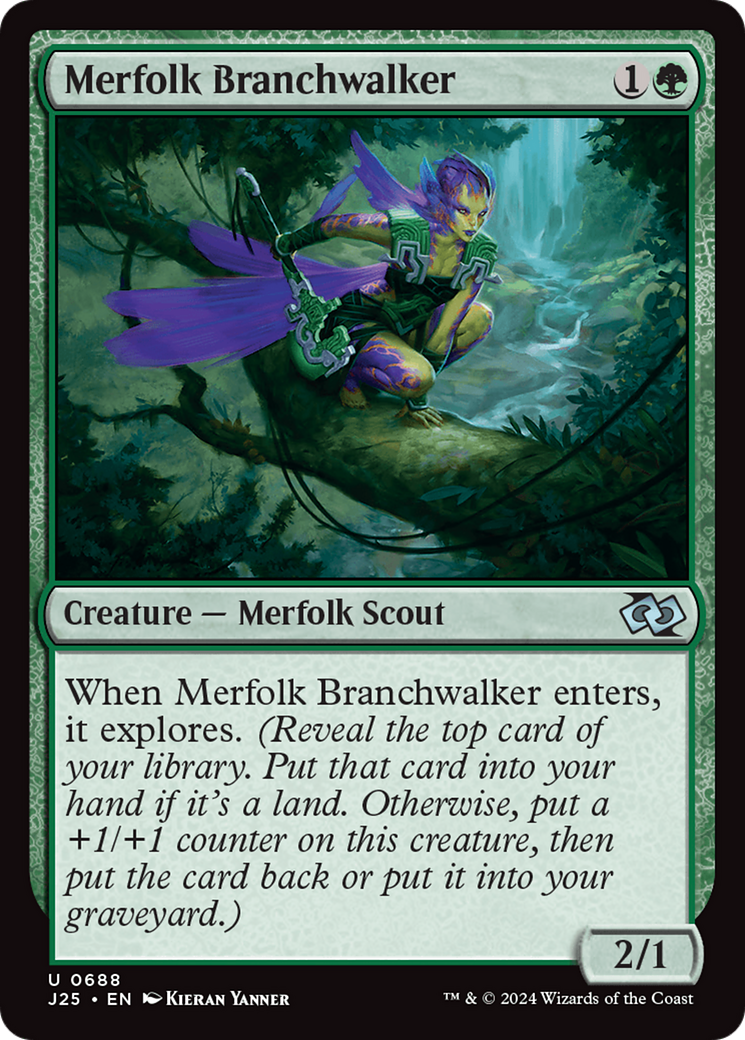 Merfolk Branchwalker [Foundations Jumpstart] | Good Games Morley