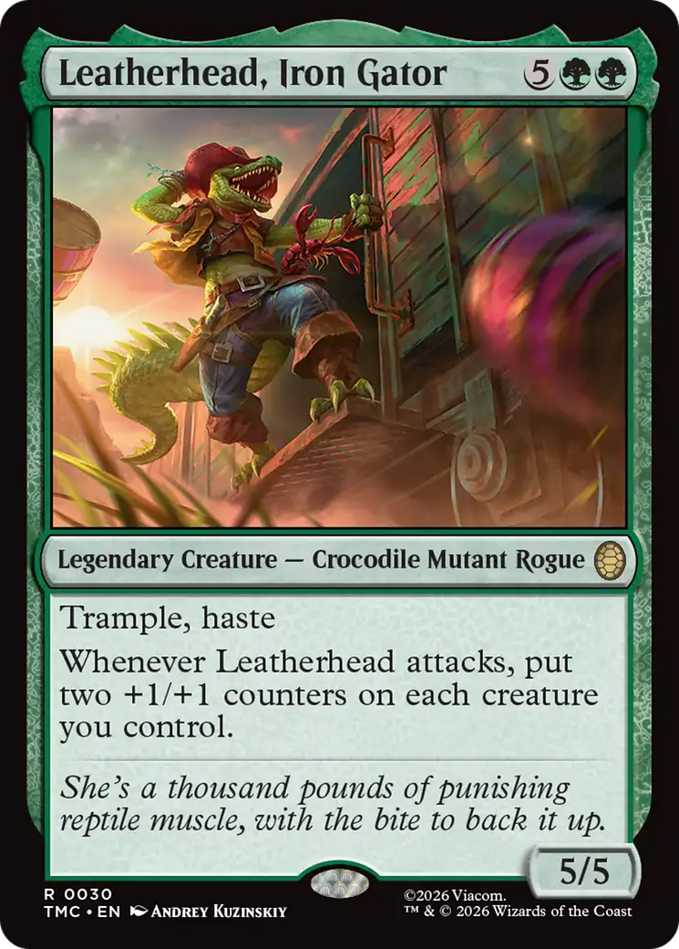 Leatherhead, Iron Gator [Teenage Mutant Ninja Turtles Commander] | Good Games Morley