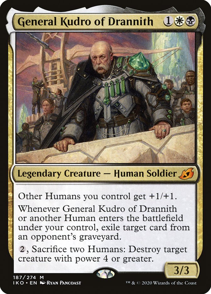 General Kudro of Drannith 187/274 (Ikoria: Lair of Behemoths)  - Foil | Good Games Morley
