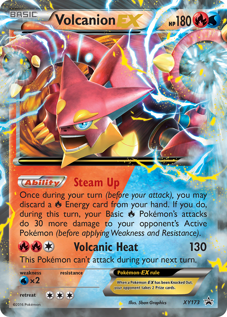 Volcanion EX (XY173) [XY: Black Star Promos] | Good Games Morley