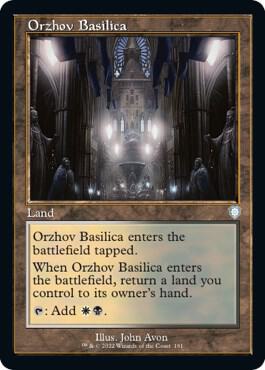 Orzhov Basilica Retro Frame 191/40 (Commander: The Brothers' War)  | Good Games Morley