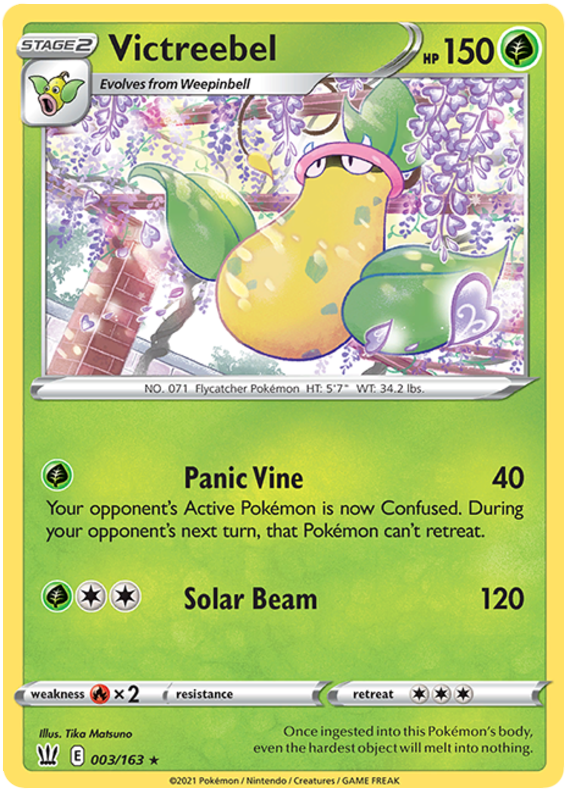 Victreebel (003/163) [Sword & Shield: Battle Styles] | Good Games Morley