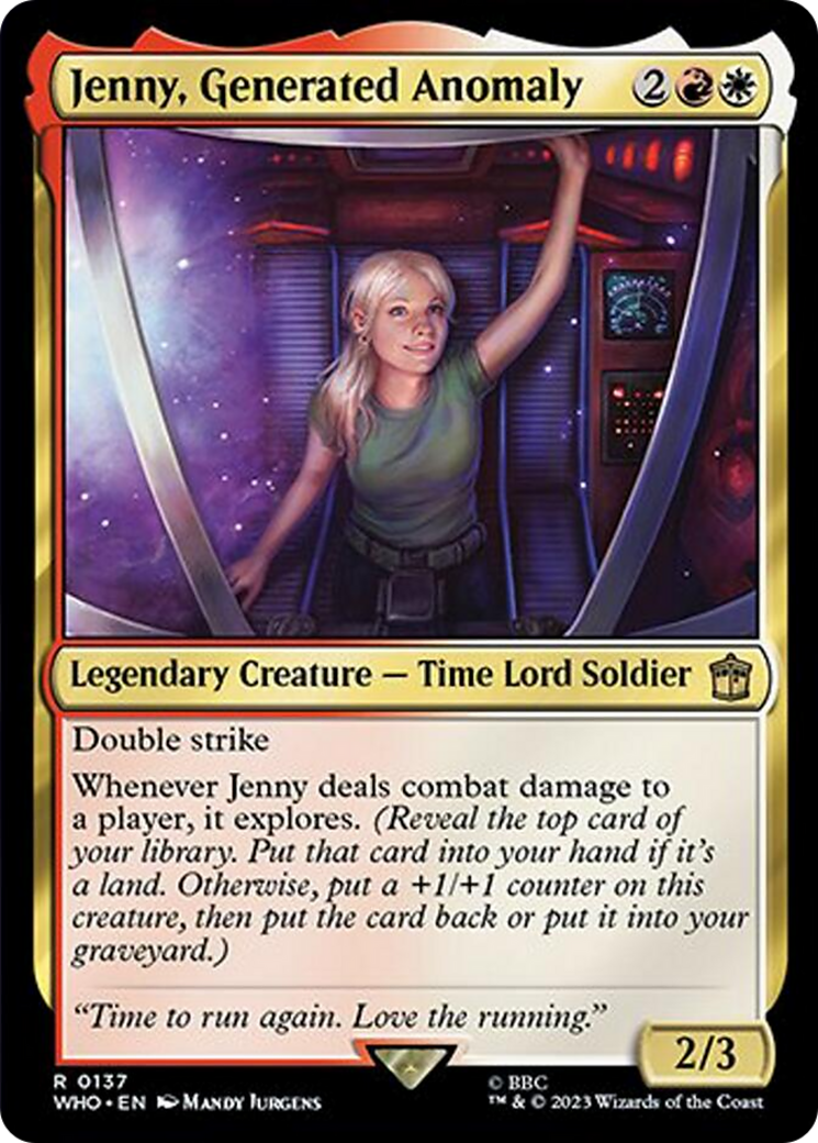 Jenny, Generated Anomaly [Doctor Who] | Good Games Morley