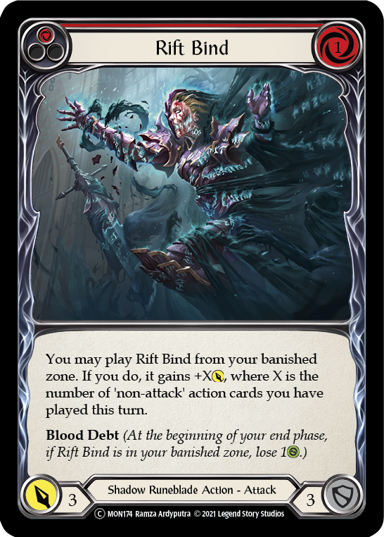 Rift Bind (Red) [U-MON174] (Monarch Unlimited)  Unlimited Normal | Good Games Morley