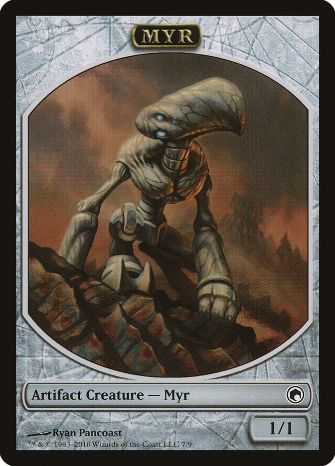 Myr Token [Scars of Mirrodin Tokens] | Good Games Morley