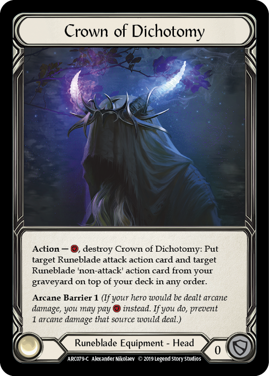 Crown of Dichotomy [ARC079-C] (Arcane Rising)  1st Edition Normal | Good Games Morley