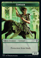 Horror // Centaur Double-Sided Token [Commander Legends: Battle for Baldur's Gate Tokens] | Good Games Morley