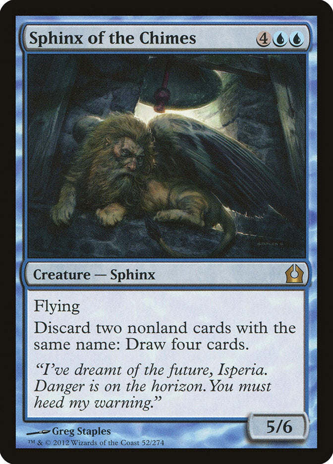 Sphinx of the Chimes 52/274 (Return to Ravnica)  | Good Games Morley