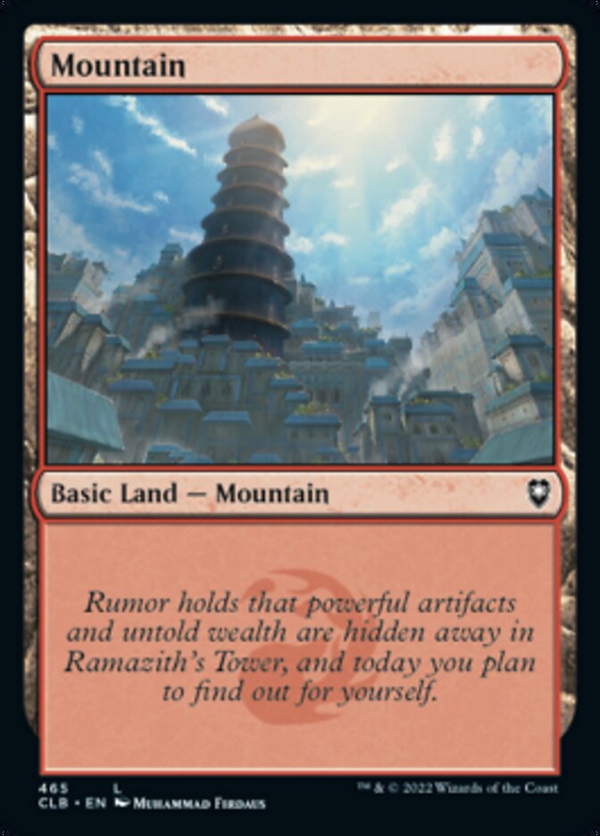 Mountain (465) [Commander Legends: Battle for Baldur's Gate] | Good Games Morley