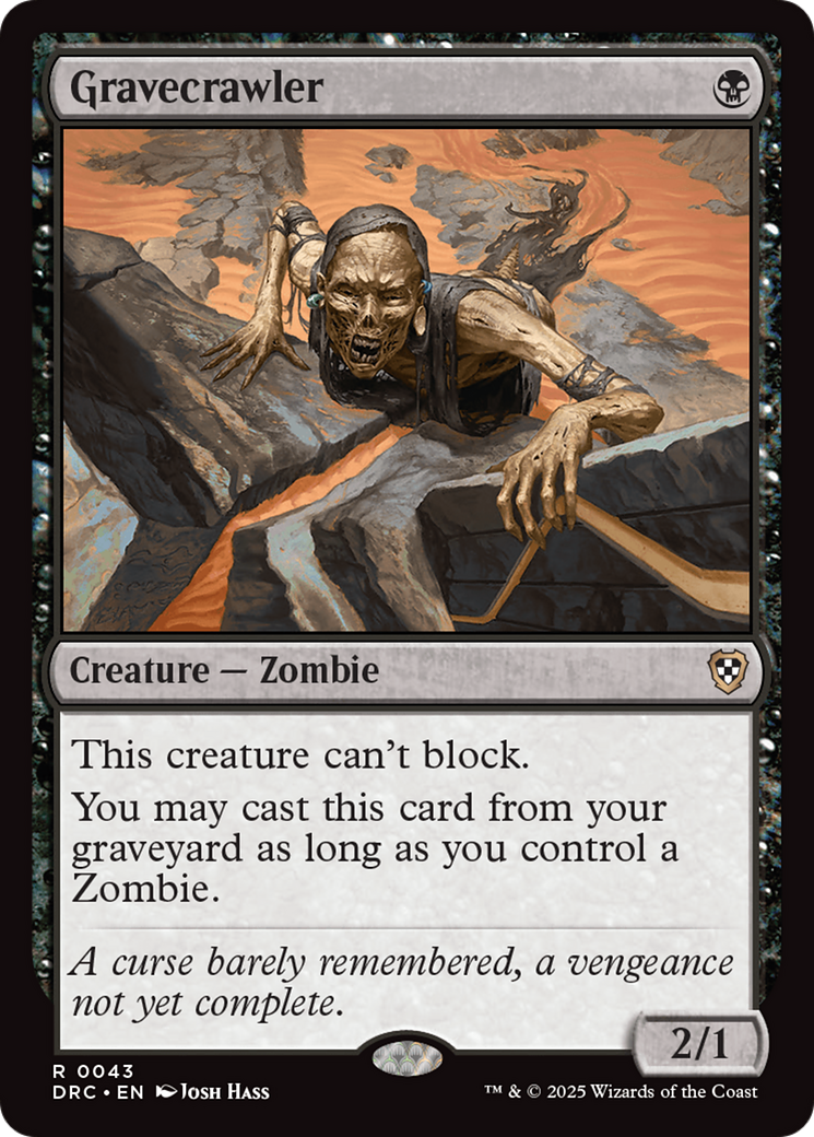 Gravecrawler [Aetherdrift Commander] | Good Games Morley