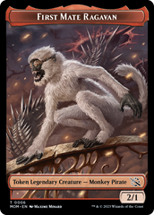 First Mate Ragavan // Phyrexian Saproling Double-Sided Token [March of the Machine Tokens] | Good Games Morley