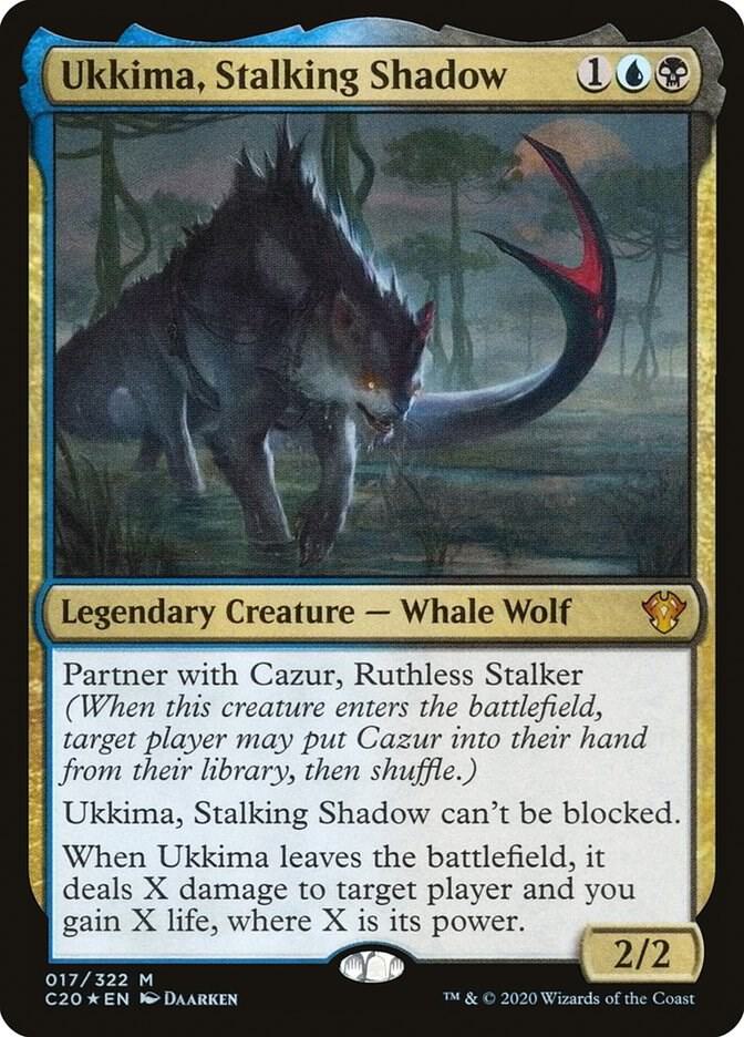 Ukkima, Stalking Shadow 17/322 (Commander 2020)  - Foil | Good Games Morley