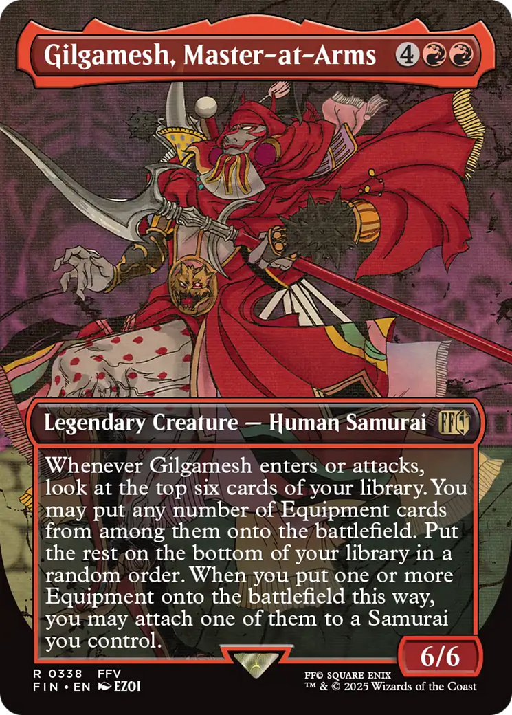 Gilgamesh, Master-at-Arms (Borderless) [FINAL FANTASY] | Good Games Morley