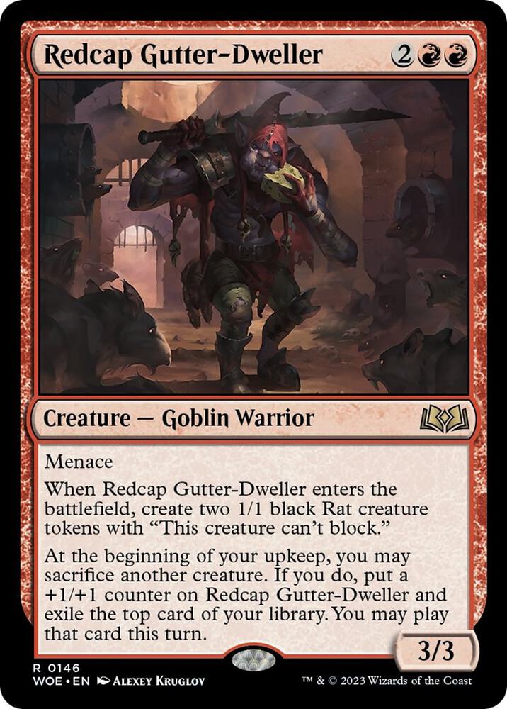 Redcap Gutter-Dweller 146/276 (Wilds of Eldraine)  | Good Games Morley