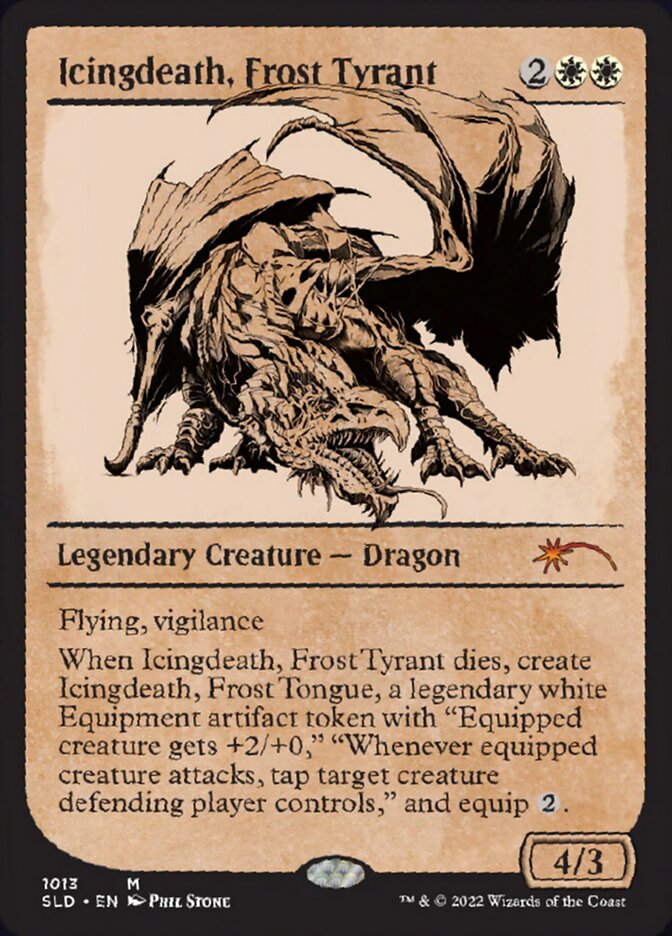 Icingdeath, Frost Tyrant (Showcase) [Secret Lair Drop Series] | Good Games Morley