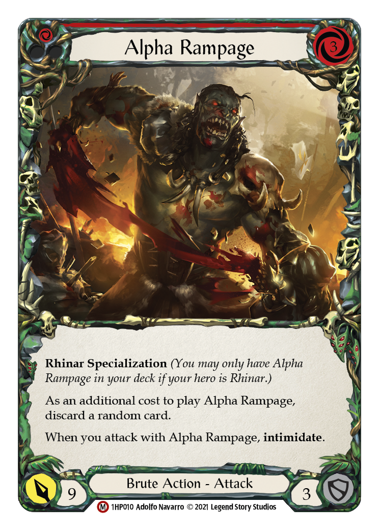 Alpha Rampage [1HP010] (History Pack 1) | Good Games Morley