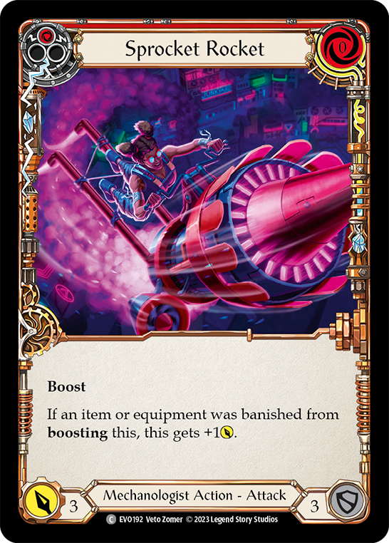 Sprocket Rocket (Red) [EVO192] (Bright Lights) | Good Games Morley
