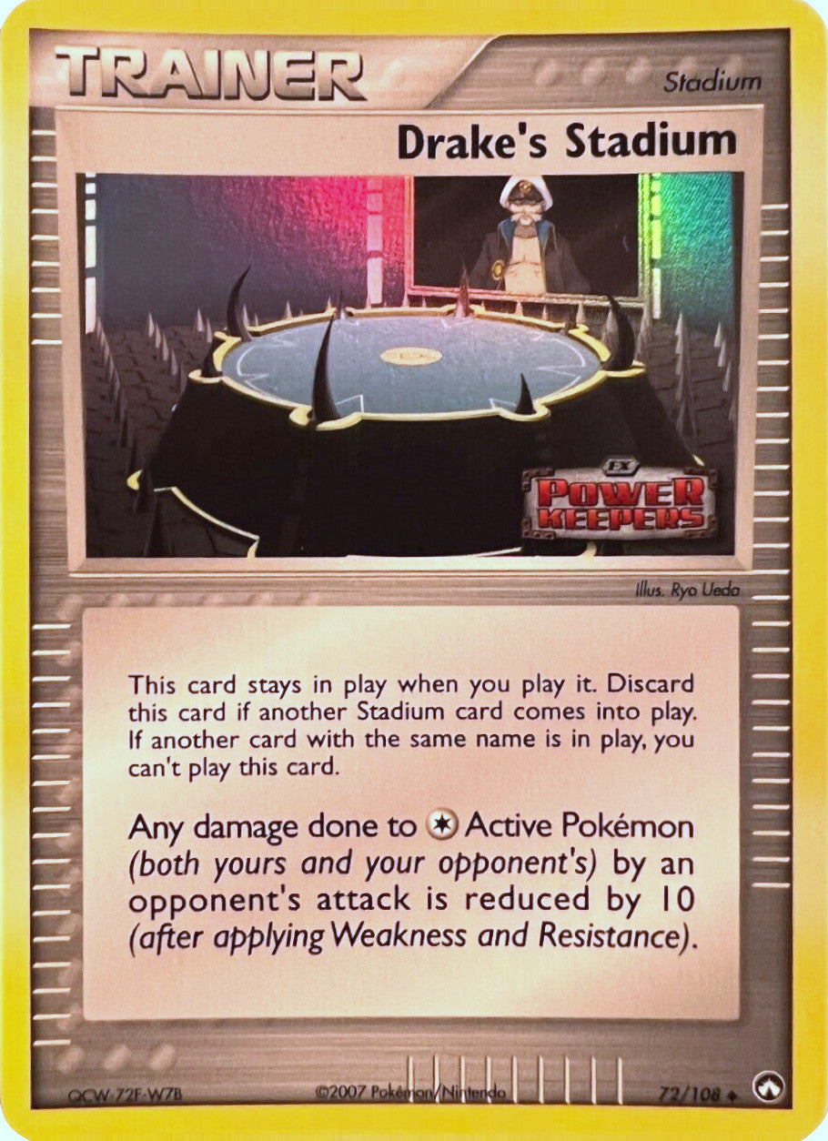 Drake's Stadium (72/108) (Stamped) [EX: Power Keepers] | Good Games Morley