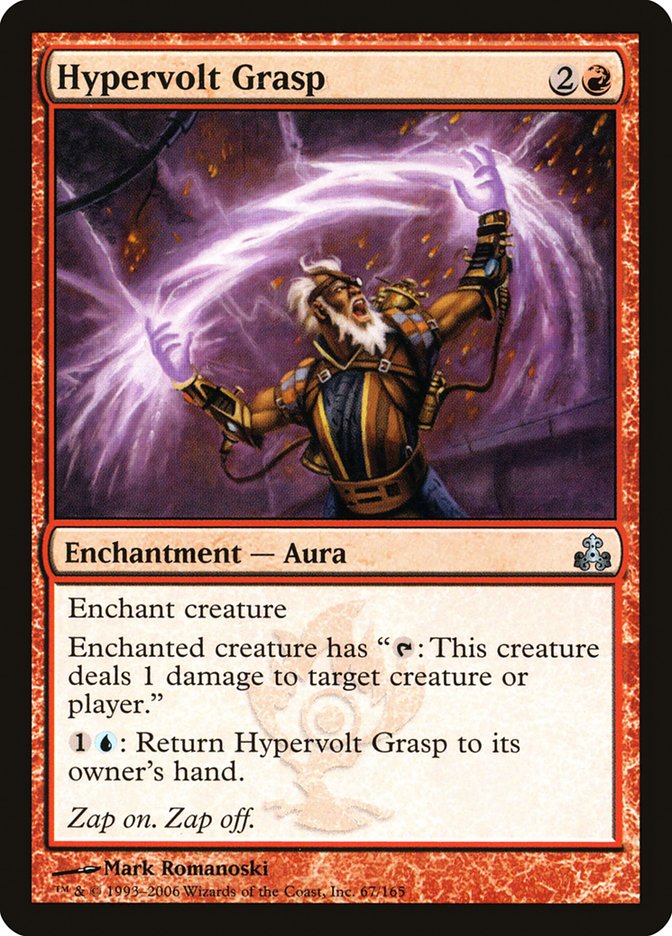 Hypervolt Grasp 67/165 (Guildpact)  | Good Games Morley