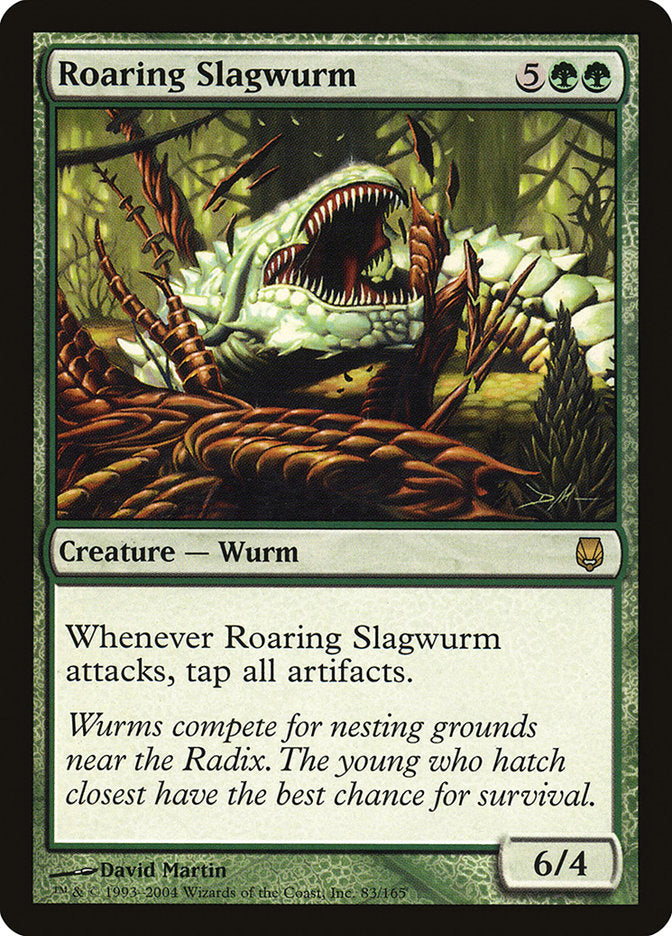 Roaring Slagwurm 83/165 (Darksteel)  | Good Games Morley