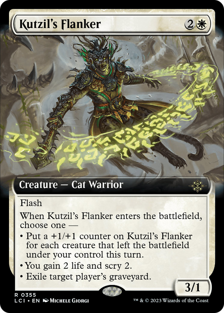 Kutzil's Flanker (Extended Art) [The Lost Caverns of Ixalan] | Good Games Morley