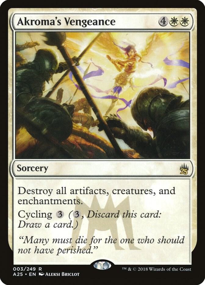 Akroma's Vengeance 3/249 (Masters 25)  | Good Games Morley