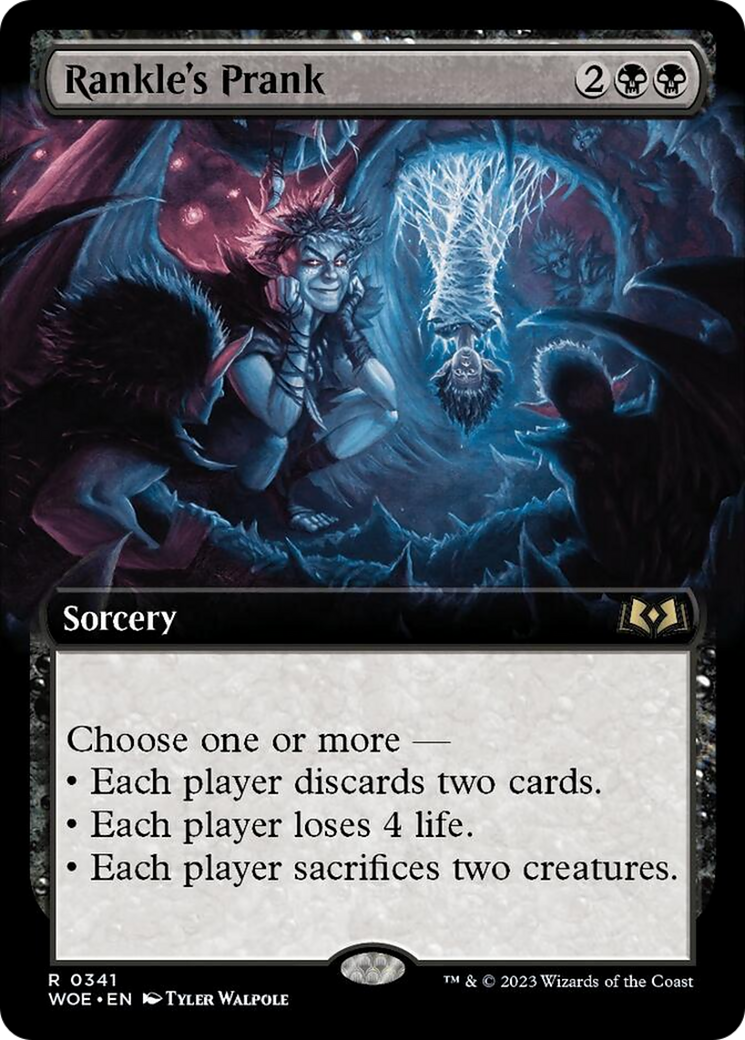 Rankle's Prank (Extended Art) [Wilds of Eldraine] | Good Games Morley