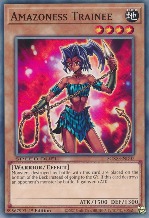 Amazoness Trainee [SGX3-END07] Common | Good Games Morley