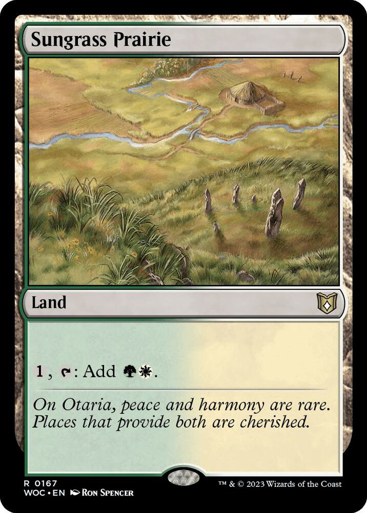 Sungrass Prairie 167/173 (Commander: Wilds of Eldraine)  | Good Games Morley