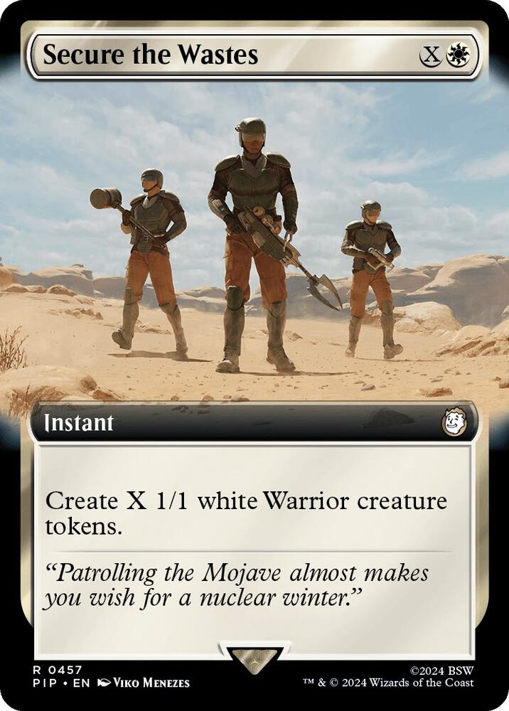 Secure the Wastes 457/326 (Universes Beyond: Fallout)  - Extended Art | Good Games Morley