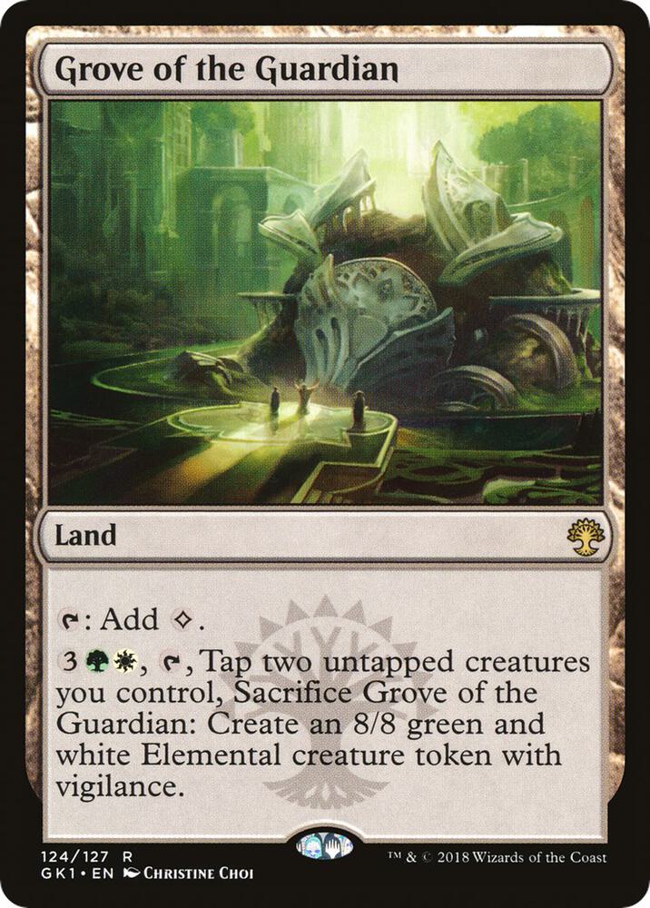 Grove of the Guardian 124/127 (Guilds of Ravnica: Guild Kits)  | Good Games Morley