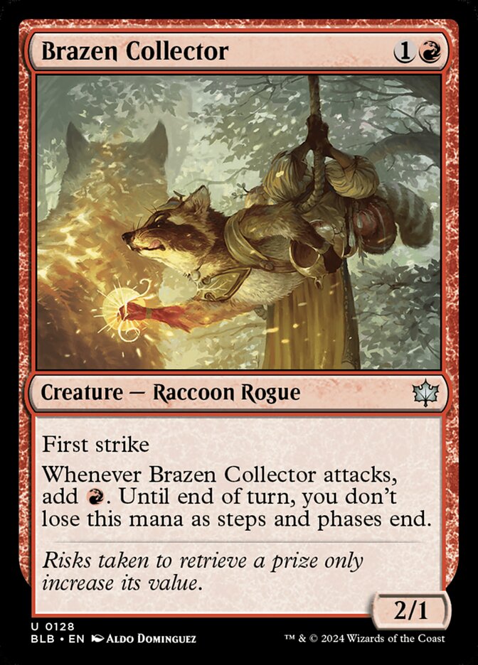 Brazen Collector 128 (Bloomburrow)  | Good Games Morley