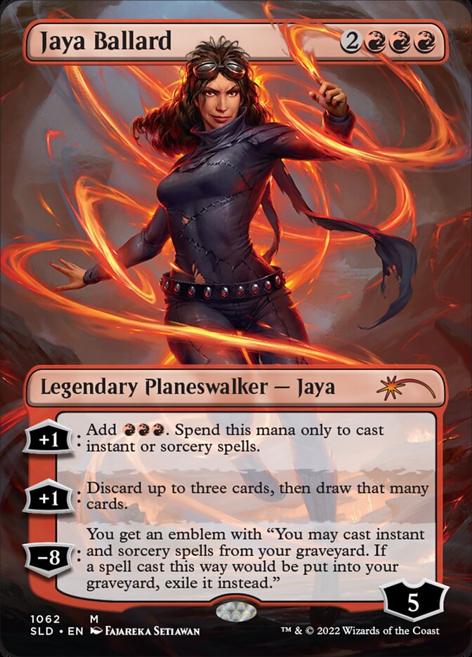 Jaya Ballard (Borderless) [Secret Lair Drop Series] | Good Games Morley