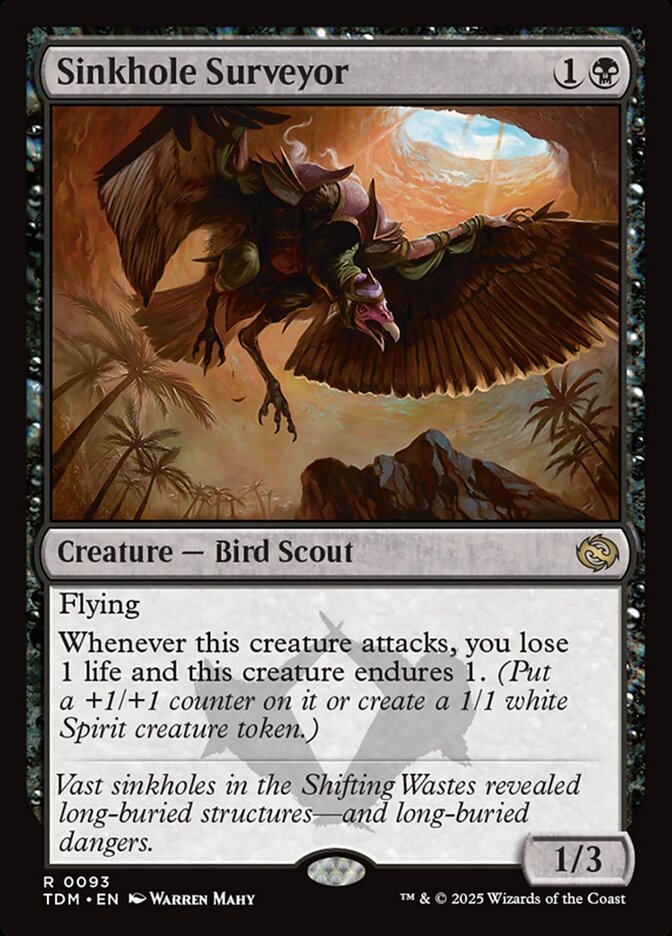 Sinkhole Surveyor 93 (Tarkir: Dragonstorm)  | Good Games Morley