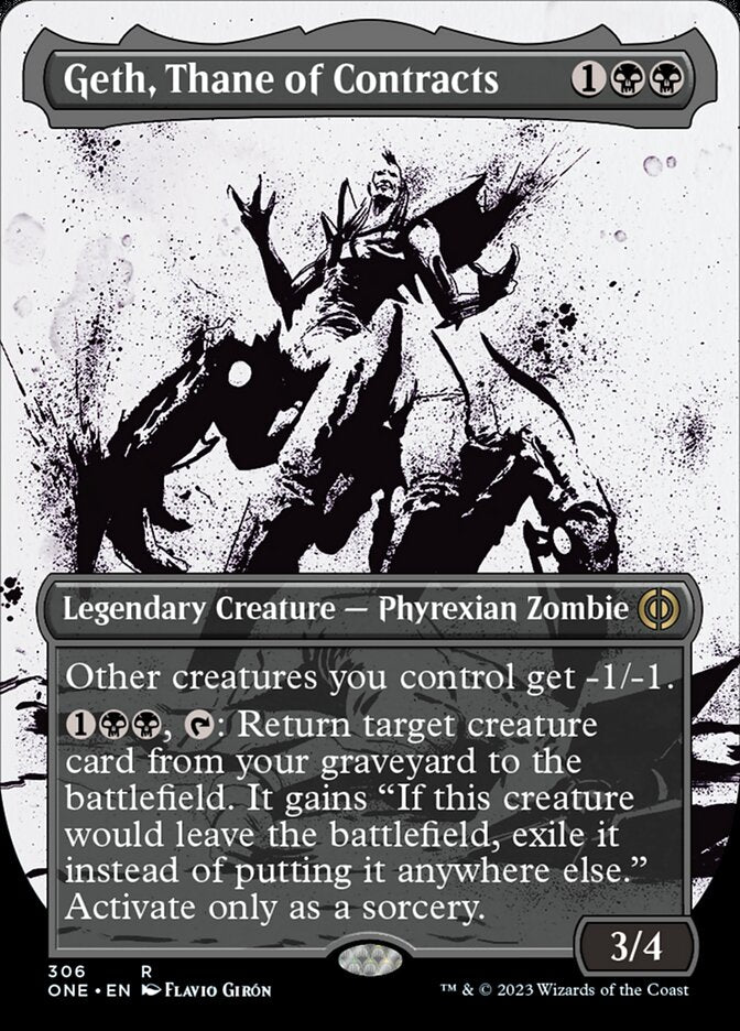 Geth, Thane of Contracts (Borderless Ichor) [Phyrexia: All Will Be One] | Good Games Morley