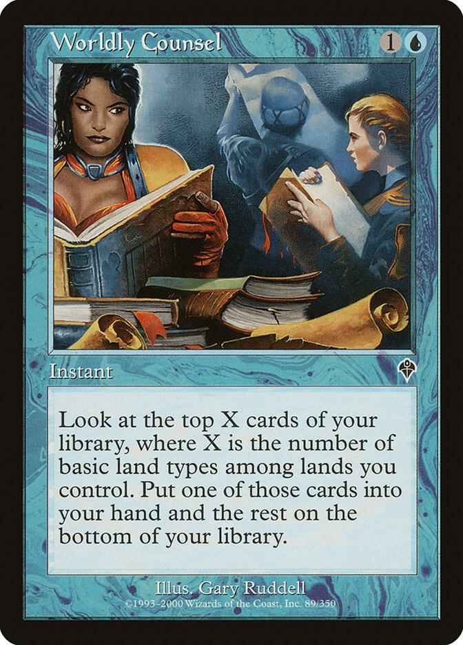 Worldly Counsel 89/350 (Invasion)  | Good Games Morley