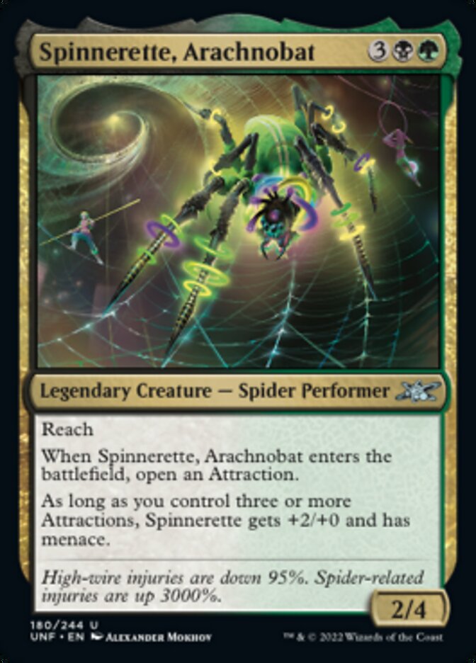 Spinnerette, Arachnobat [Unfinity] | Good Games Morley