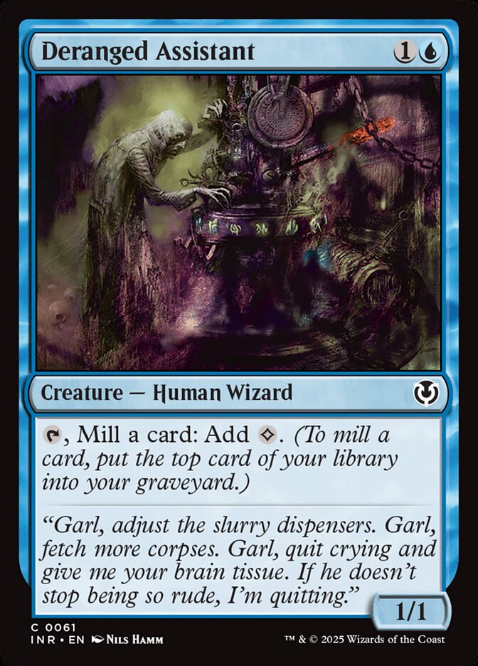 Deranged Assistant 61 (Innistrad Remastered)  - Foil | Good Games Morley