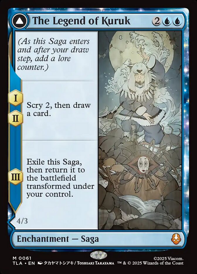 The Legend of Kuruk 61/286 (Avatar: The Last Airbender)  - Foil | Good Games Morley