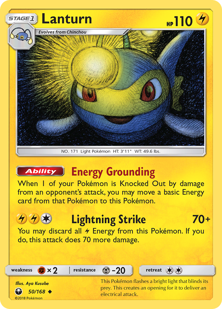 Lanturn (50/168) [Sun & Moon: Celestial Storm] | Good Games Morley