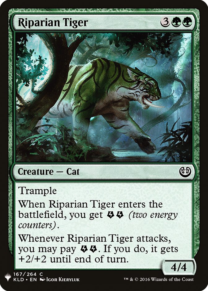 Riparian Tiger [Mystery Booster] | Good Games Morley