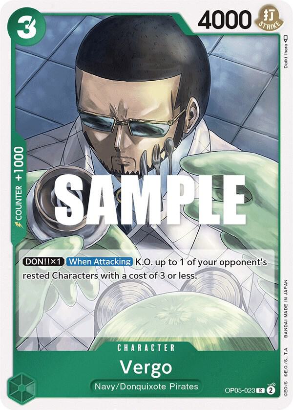 Vergo OP05-023 (Awakening of the New Era)  - Foil | Good Games Morley