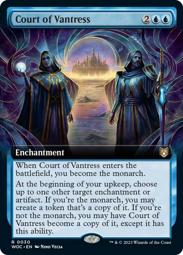 Court of Vantress (Extended Art) [Wilds of Eldraine Commander] | Good Games Morley