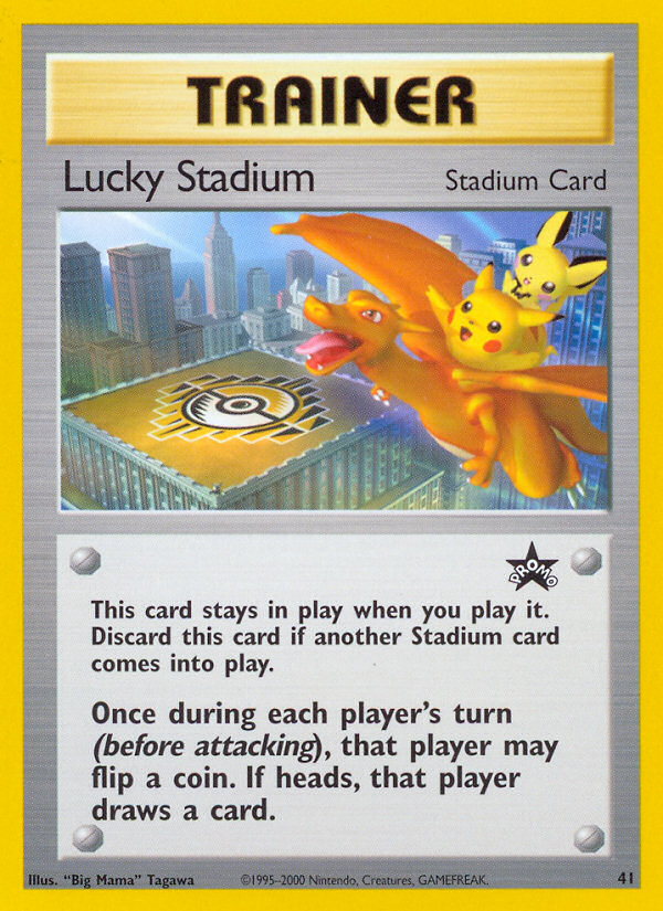 Lucky Stadium (41) [Wizards of the Coast: Black Star Promos] | Good Games Morley