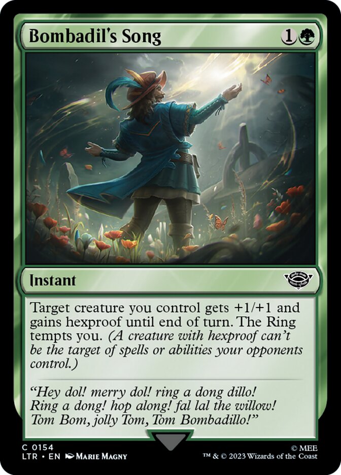 Bombadil's Song 154/281 (Universes Beyond: The Lord of the Rings: Tales of Middle-earth)  - Foil | Good Games Morley