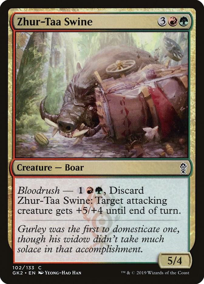 Zhur-Taa Swine 102/133 (Ravnica Allegiance: Guild Kits)  | Good Games Morley