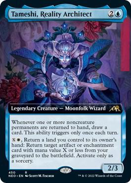 Tameshi, Reality Architect 450/302 (Kamigawa: Neon Dynasty)  - Extended Art | Good Games Morley
